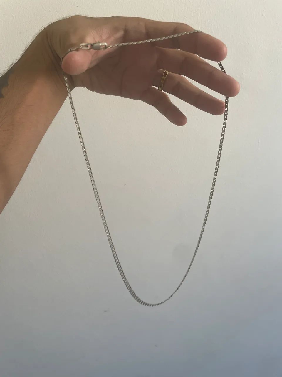 Vendo corrente de prata - Foto 2