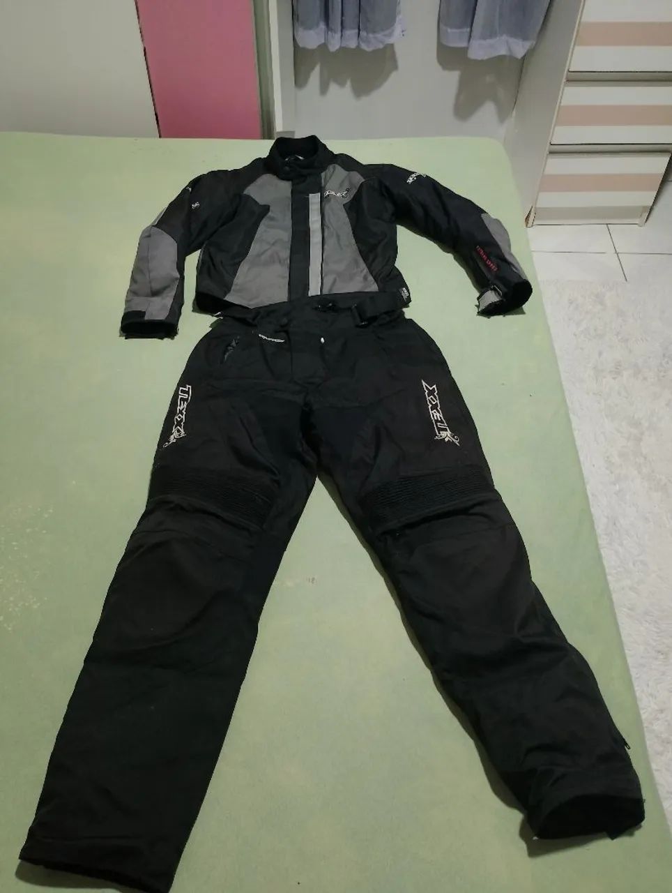Jaqueta e calça de motociclista  - Foto 3