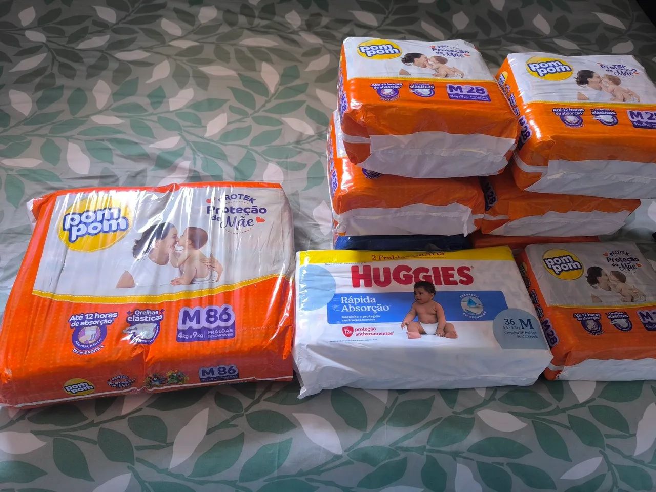 Fraldas Pompom/Huggies  - Foto 2