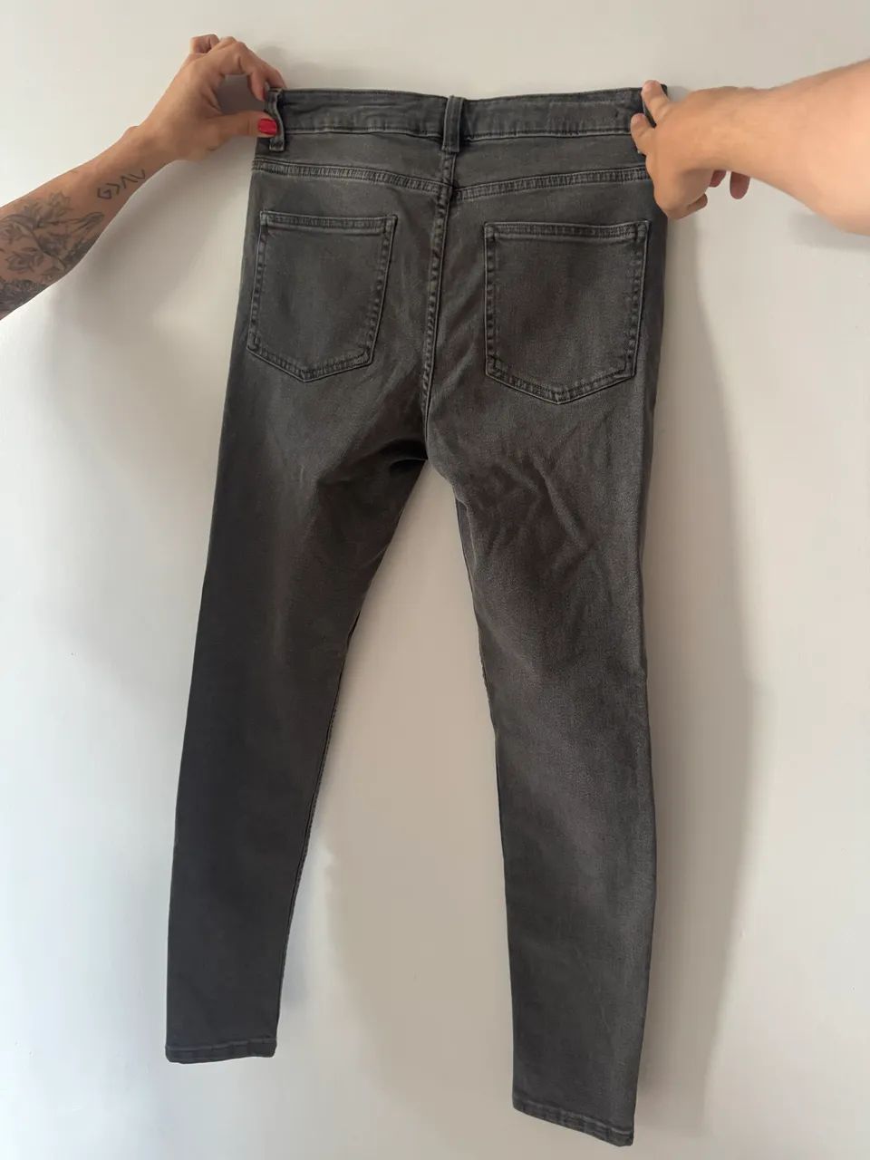 Calça jeans zara 38 - Foto 2