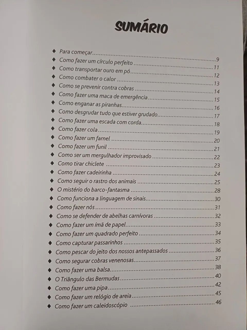 Super manual para garotos Fantásticos, edição 2009. - Foto 5