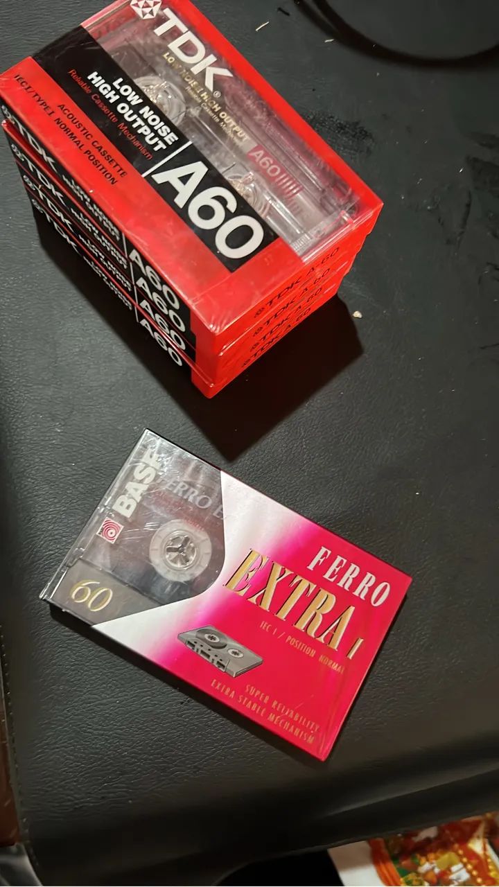 Fita cassete TDK A60