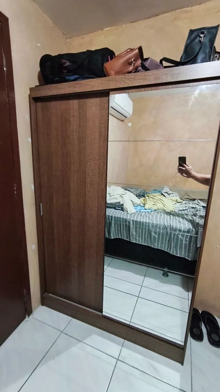 Guarda-Roupa de Correr com Espelho - Foto 2