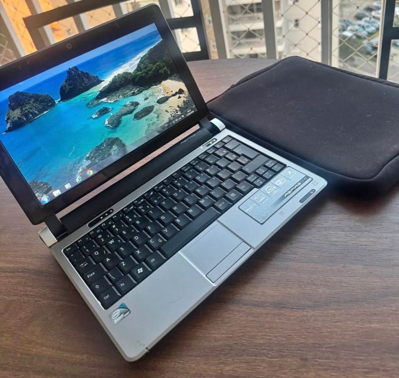 Notebook Acer Aspire One - SSD - Perfeito Estado e Pronto p/ Uso - Foto 2
