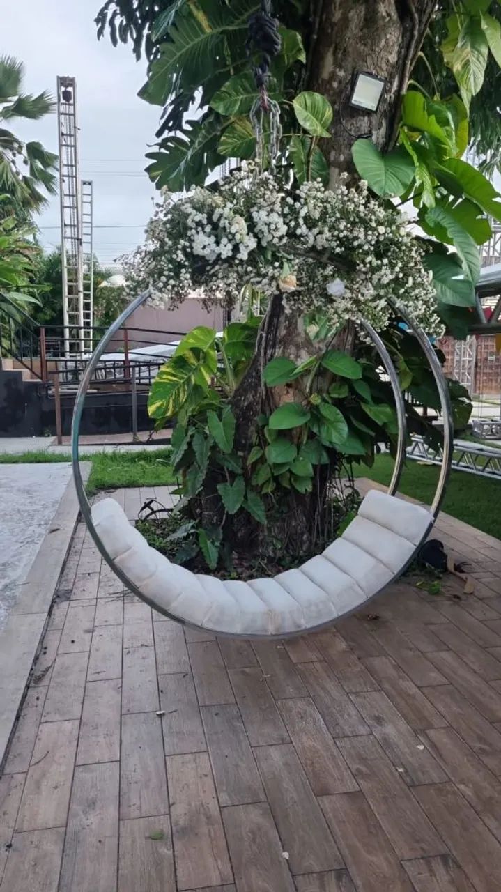 Balanço de Jardim de inox 