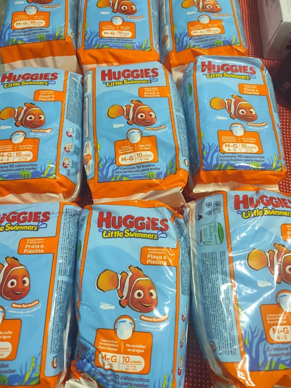 Fraldas para piscina e praia 30,00