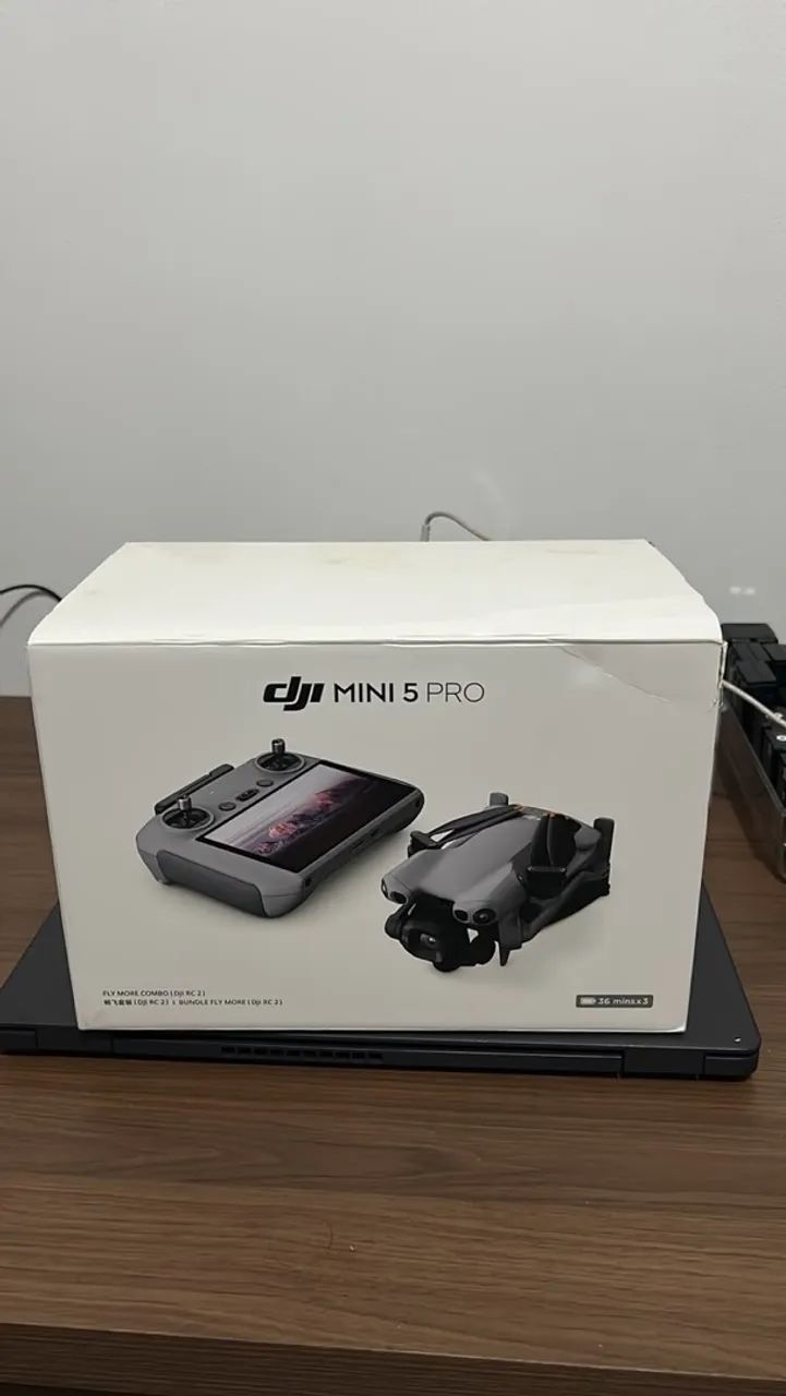 Drone Dji mini 5 pro combo fly more plus novo - Foto 2