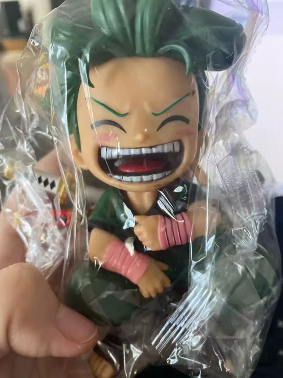 FIGURA DE IMAGEM DO ONE PIECE (BONECO) - LUFFY, ZORO E SANJI - Foto 5