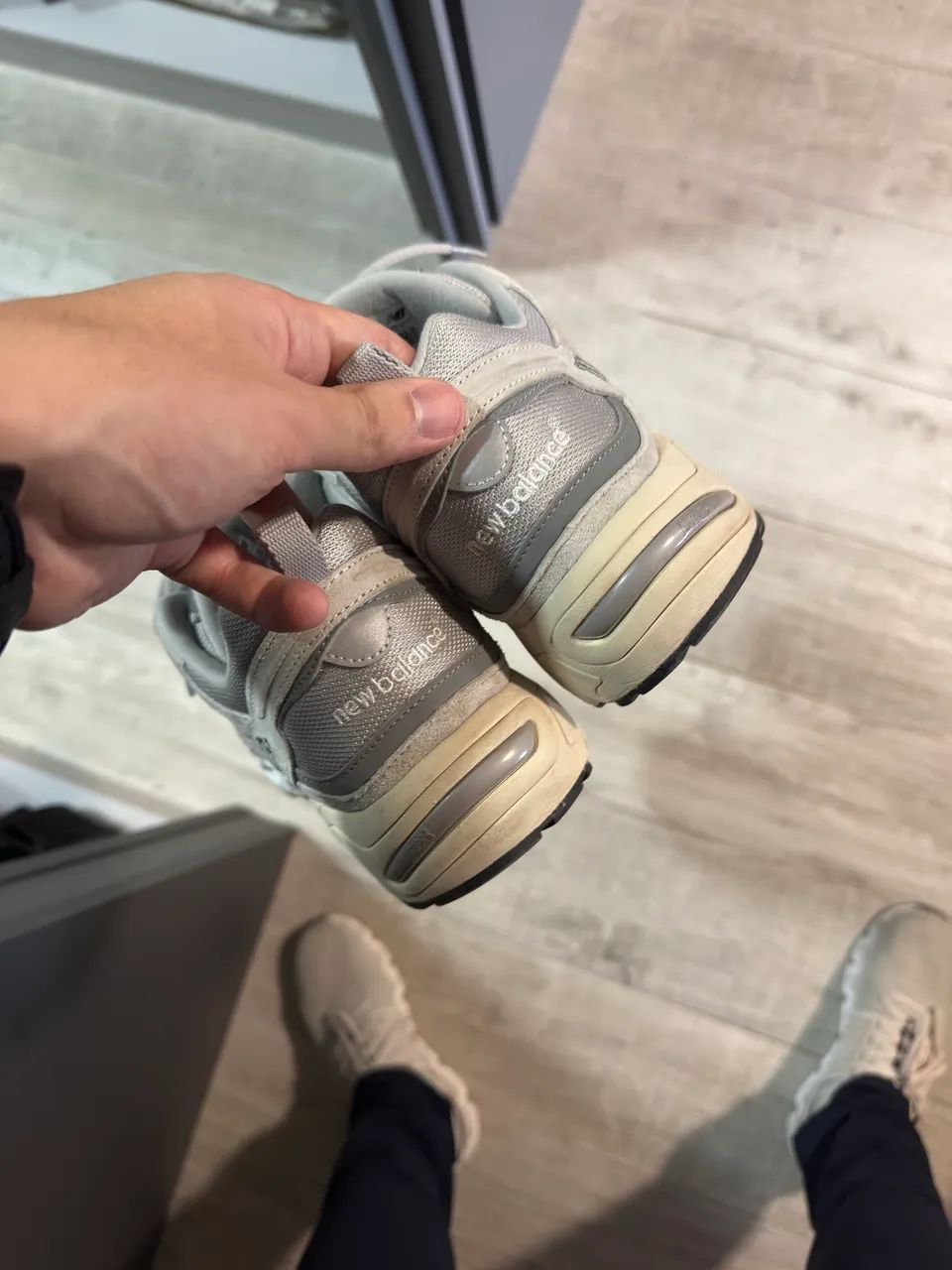 New Balance Tênis 878 de Camurça / Cinza - Foto 5