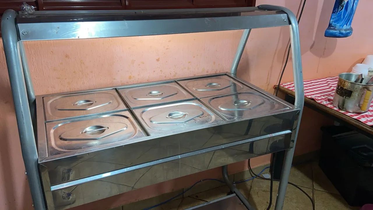 Pista buffet quente 
