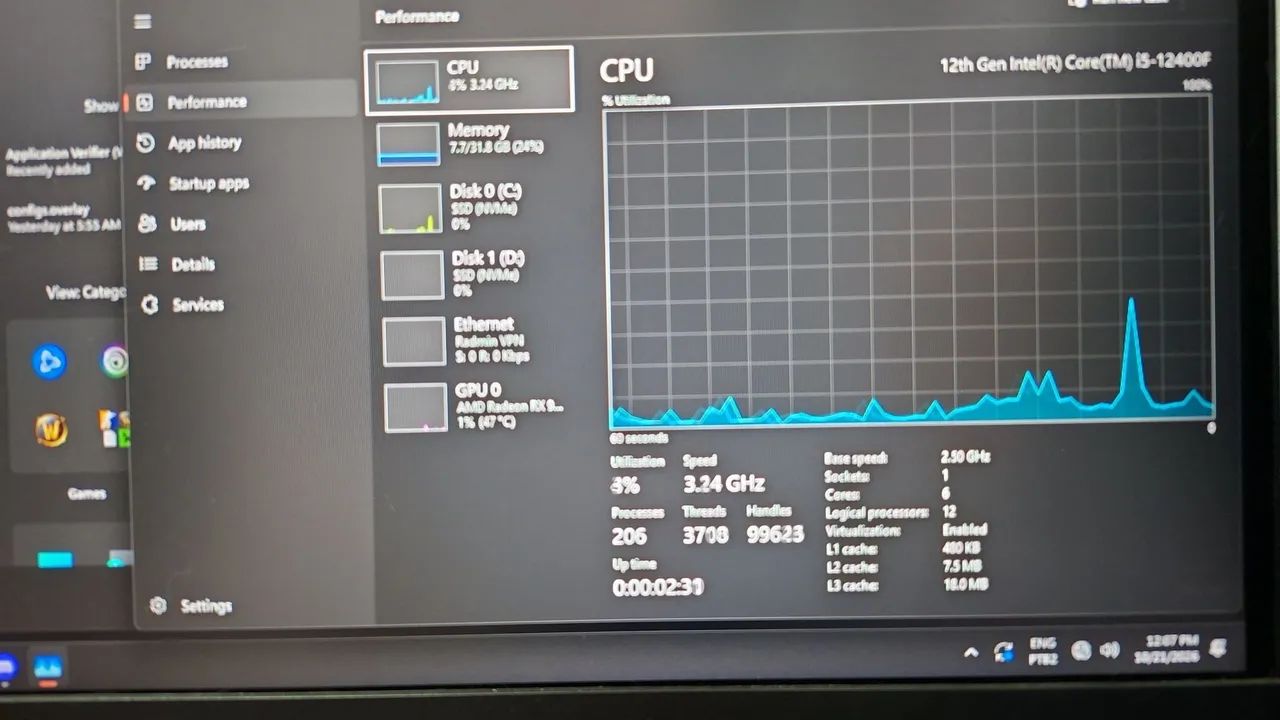Processador Intel Core i5-12400F - Foto 5