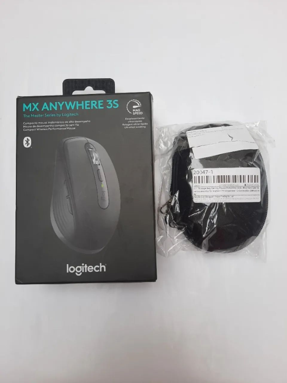 Mouse Logitech MX Anywhere 3s + case