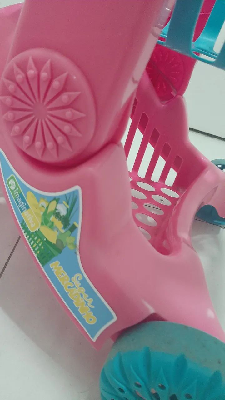 Carrinho de Compras Infantil Brinquedo - Foto 3