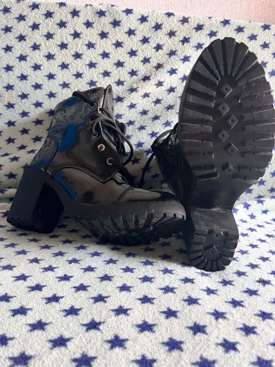 Bota de couro feminina  - Foto 2