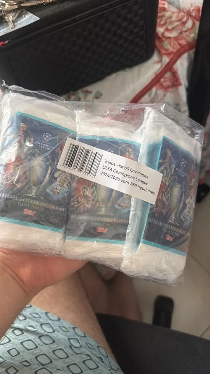 Pacote Figurinha Champions 24/25