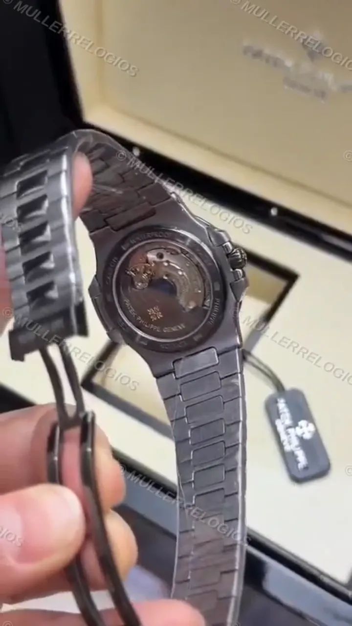 Relógio Patek Clone Automático + Caixa Patek - Foto 2