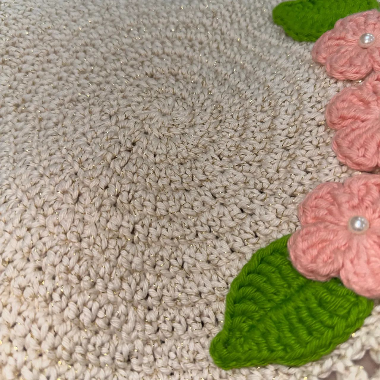 Jogo americano de crochê - Foto 3