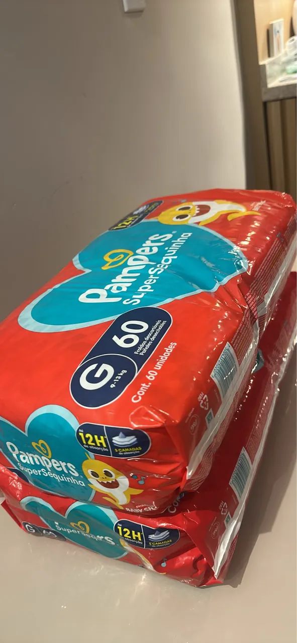 Fralda Pampers G