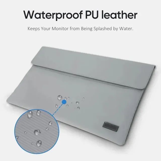 CASE Para Monitor Portátil Arzopa Até 16 Polegadas Cinza - Foto 4