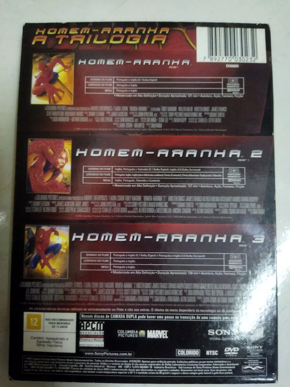 Box Dvd Trilogia Homem Aranha - Sam Raimi - Foto 2
