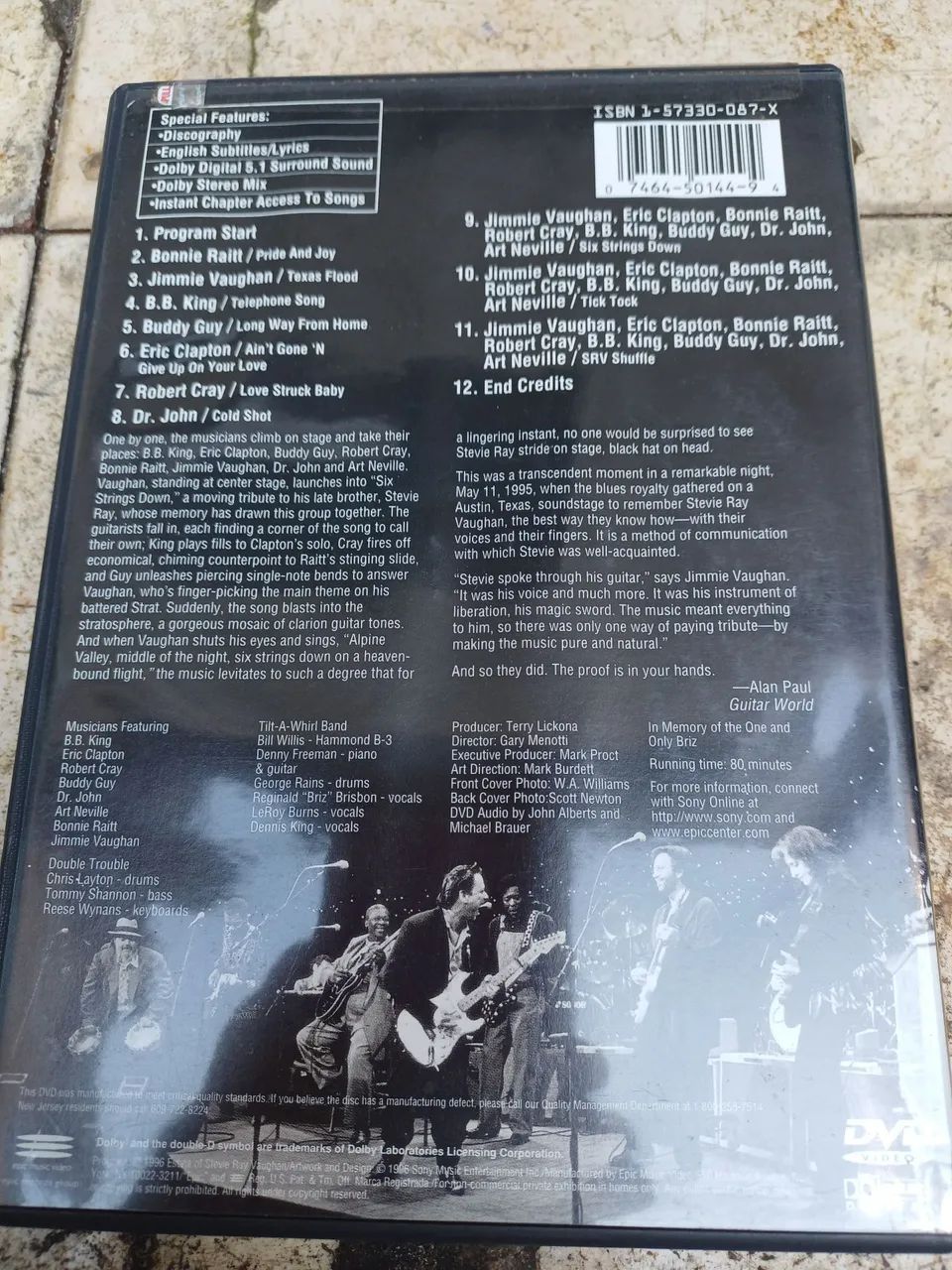 DVD Atribute to Stevie Ray Vaughan - Foto 2