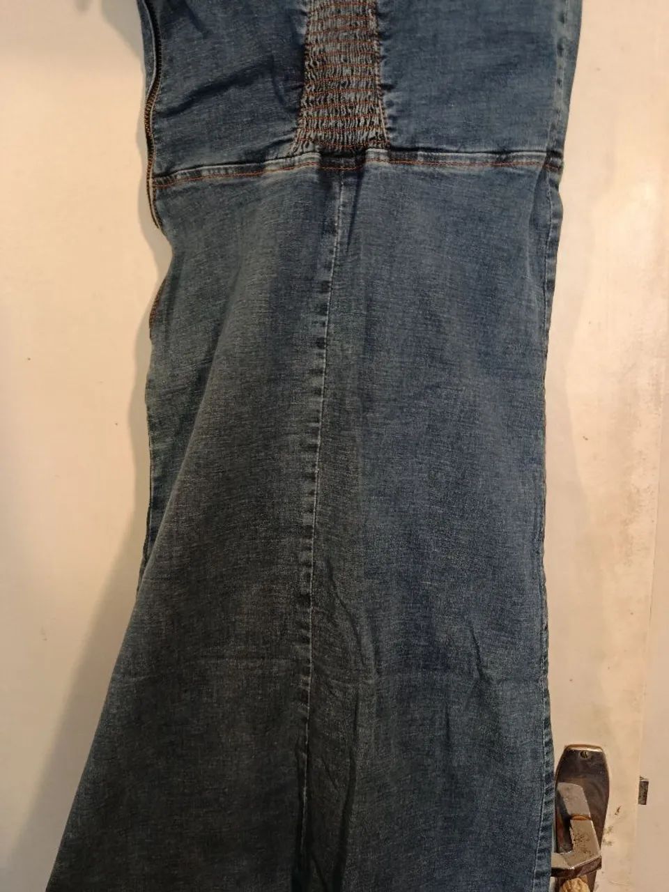 Vestido longo jeans P - Foto 5