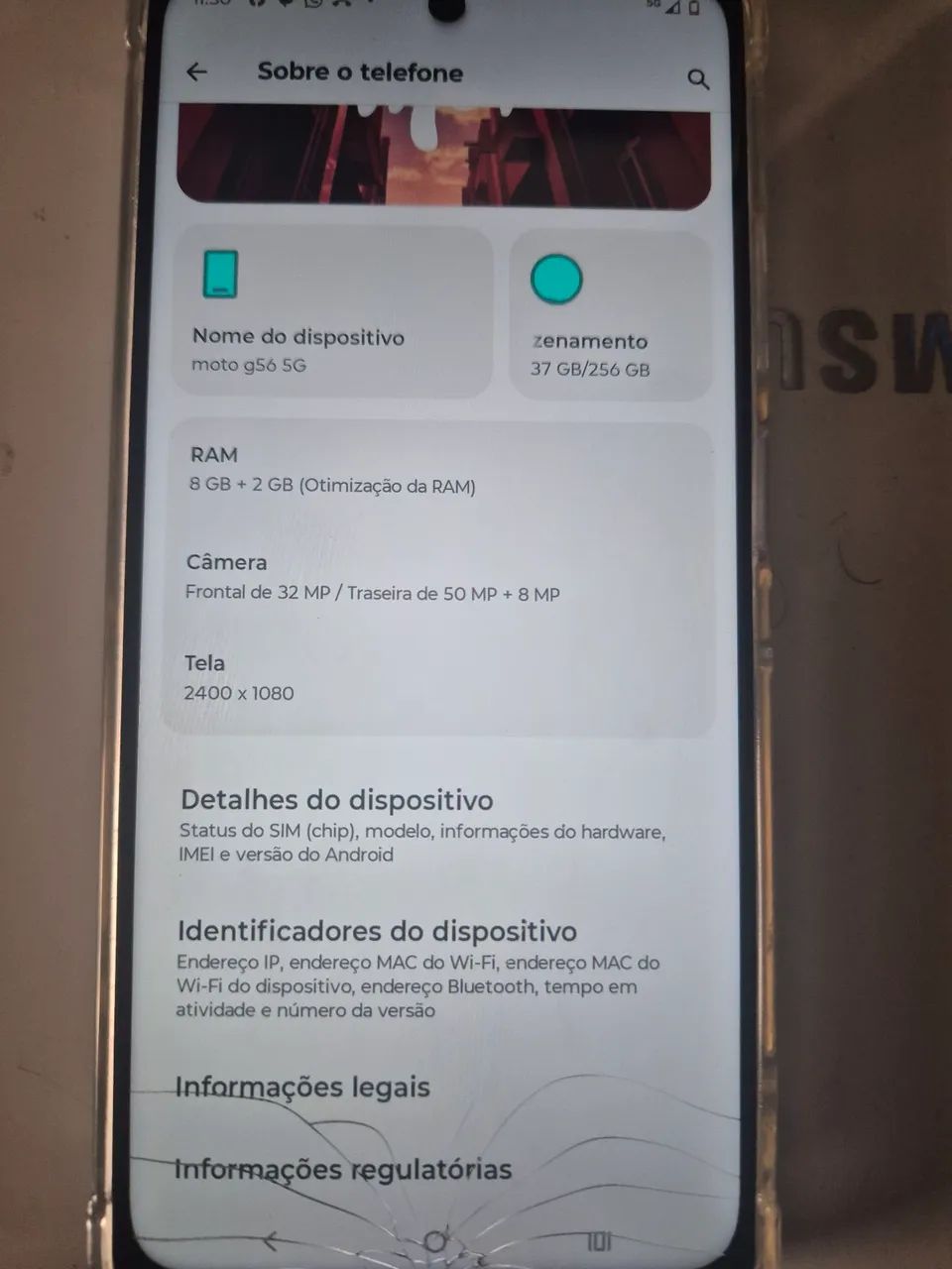 Smartphone Motorola Moto G56 5g - Foto 2