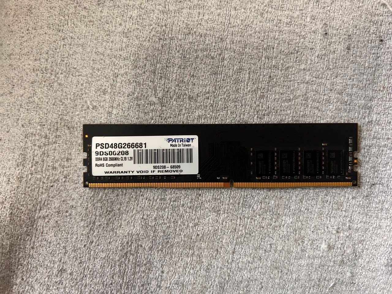Memória RAM Patriot DDR4 2666mhz 8Gb - Memória RAM - Sul (Águas