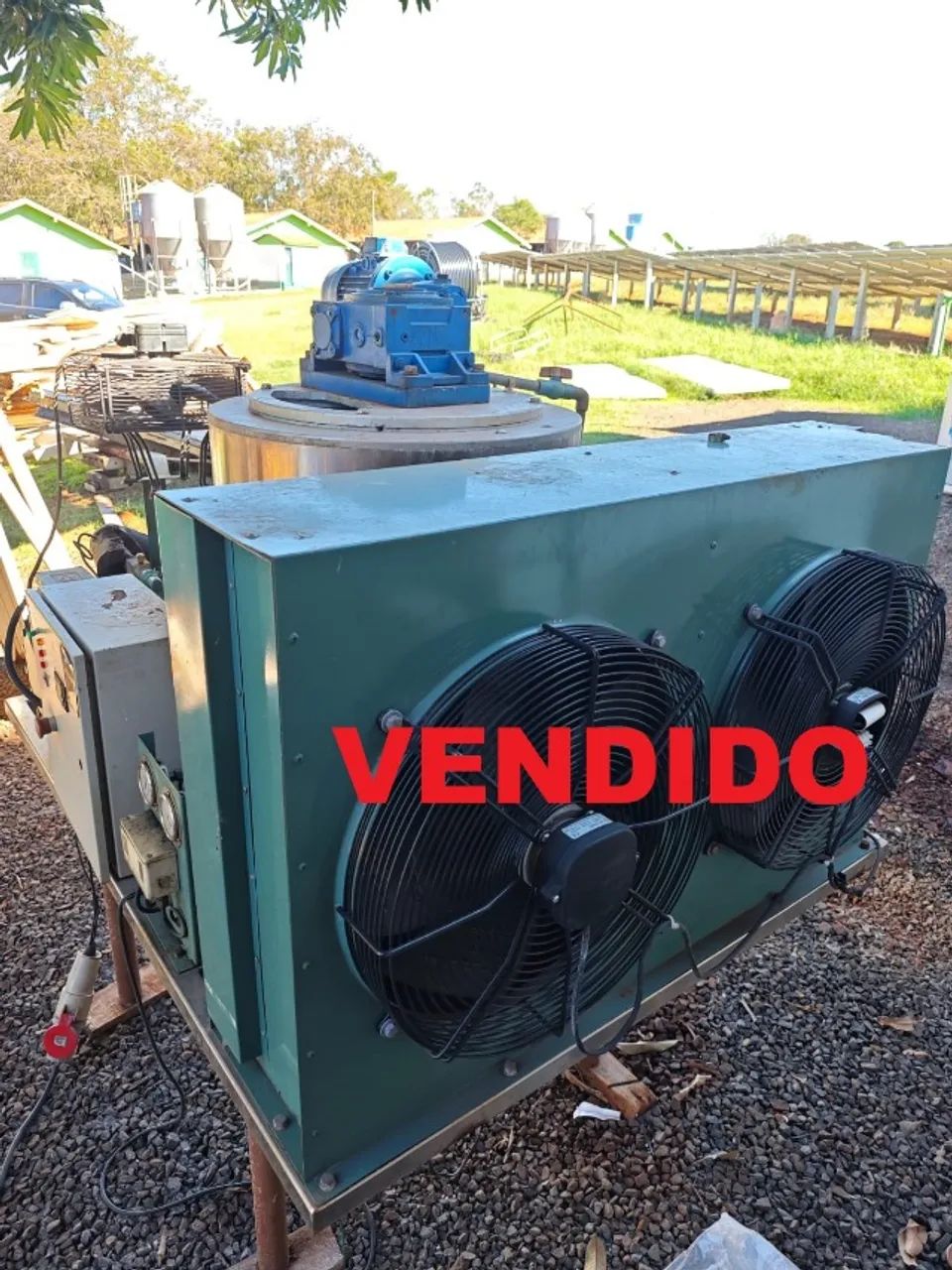 Maquina de gelo escama 2TON/DIA