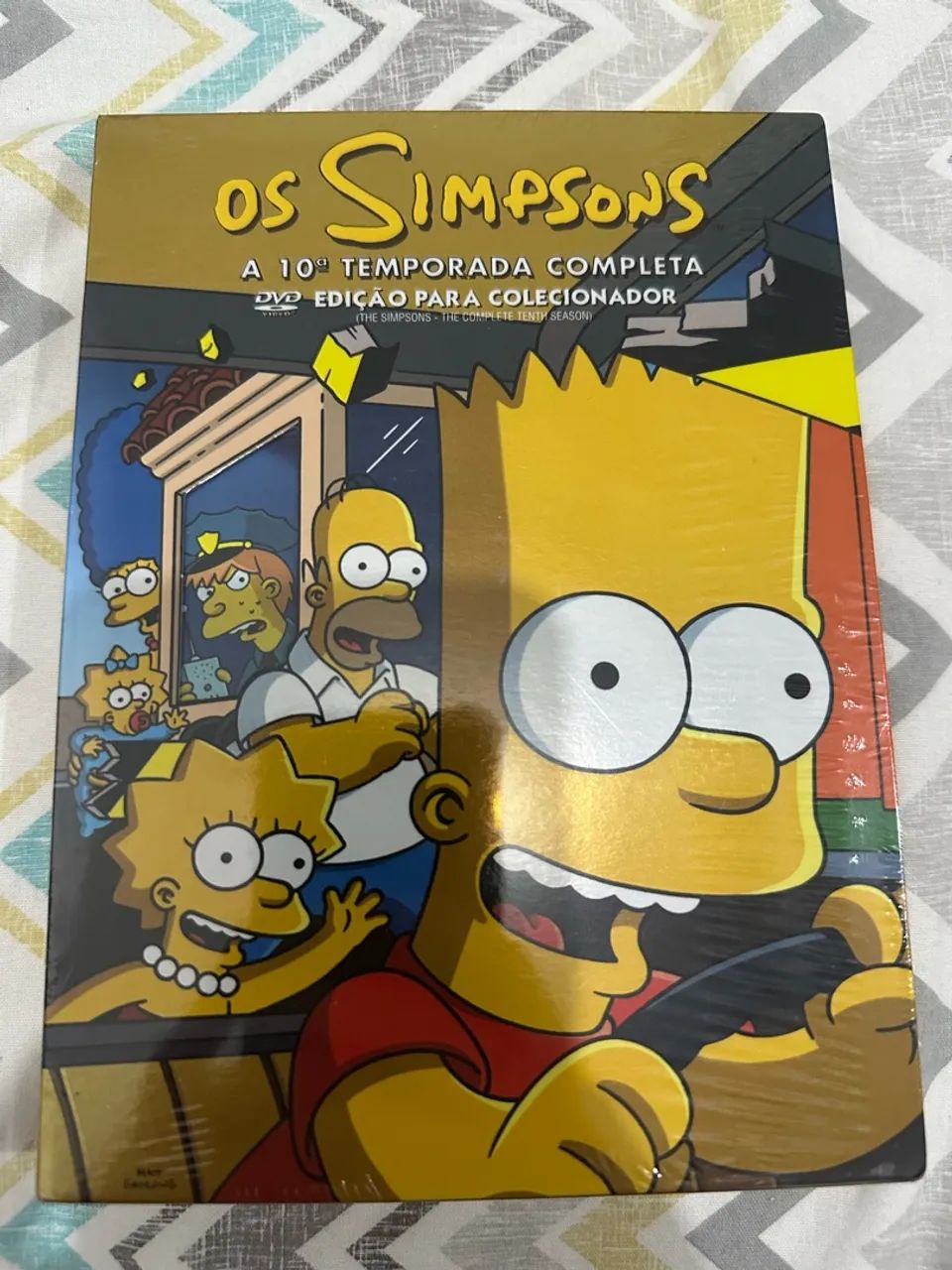 Box Dvd Os Simpsons A 10 Temporada Completa Lacrado 