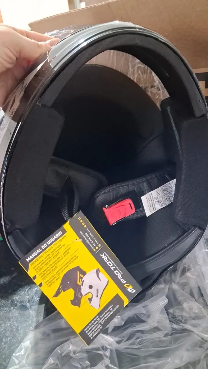 Capacete NOVO Protork - Foto 3