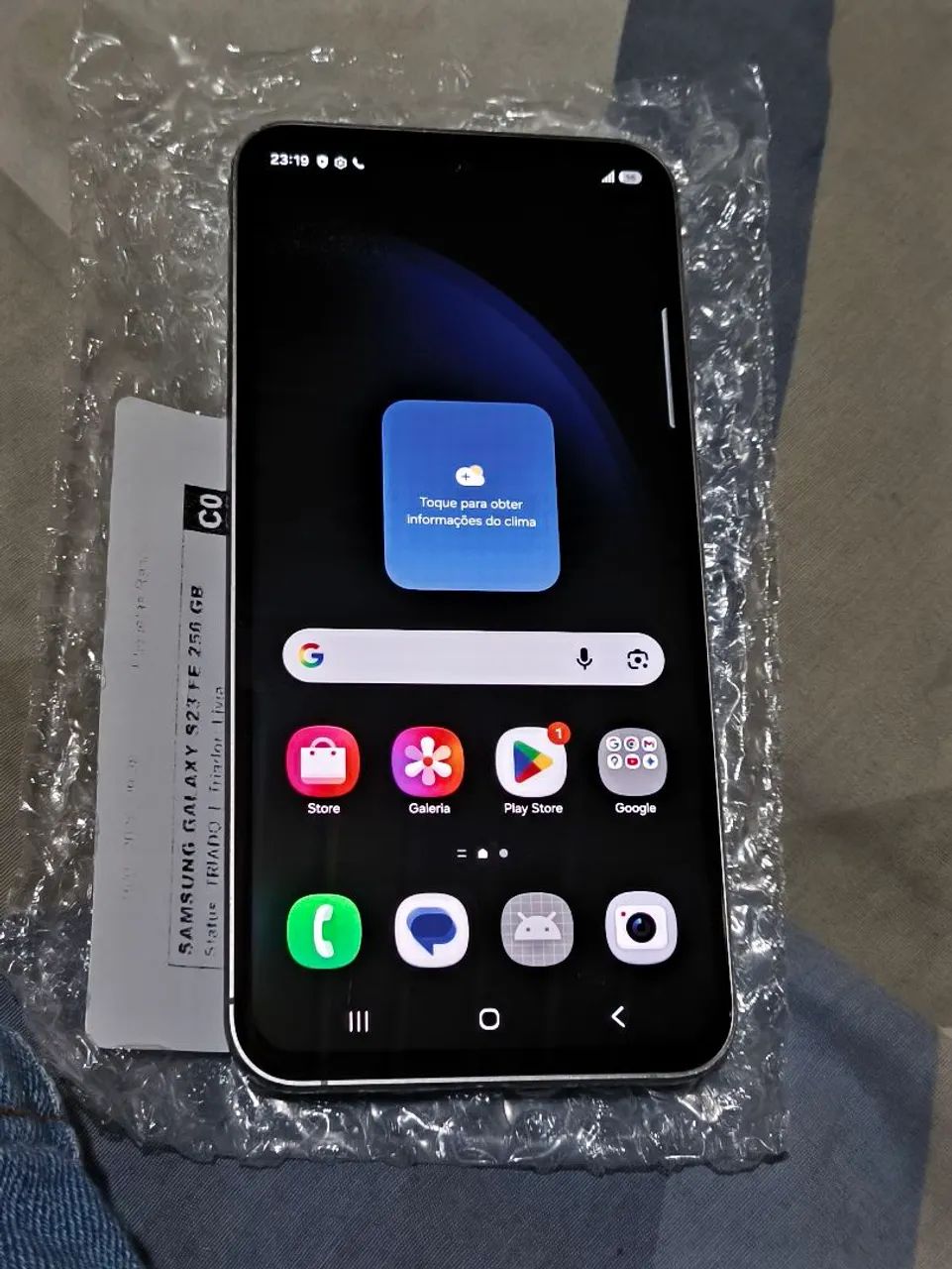Samsung s23fe 256gb impecável 