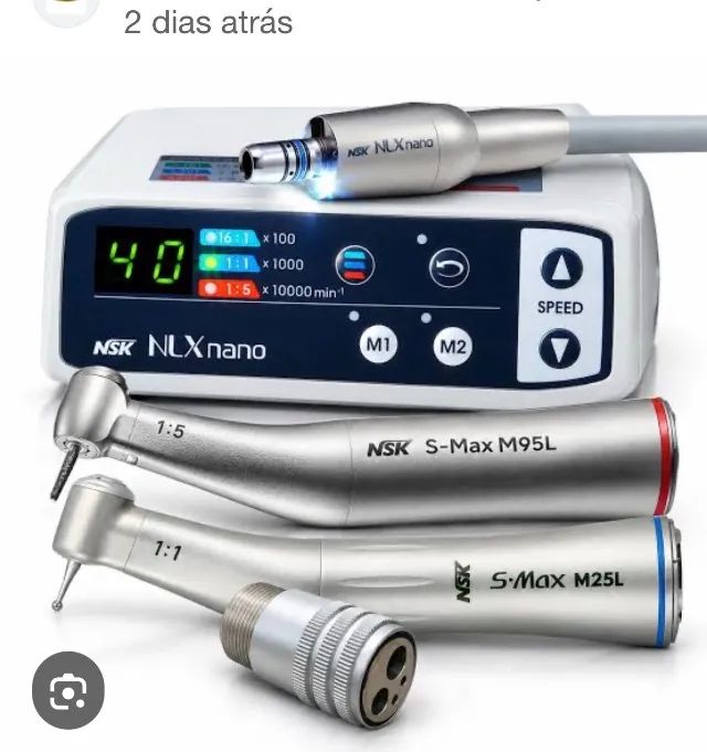 motor elétrico Nsk com dois contra ângulos usado
