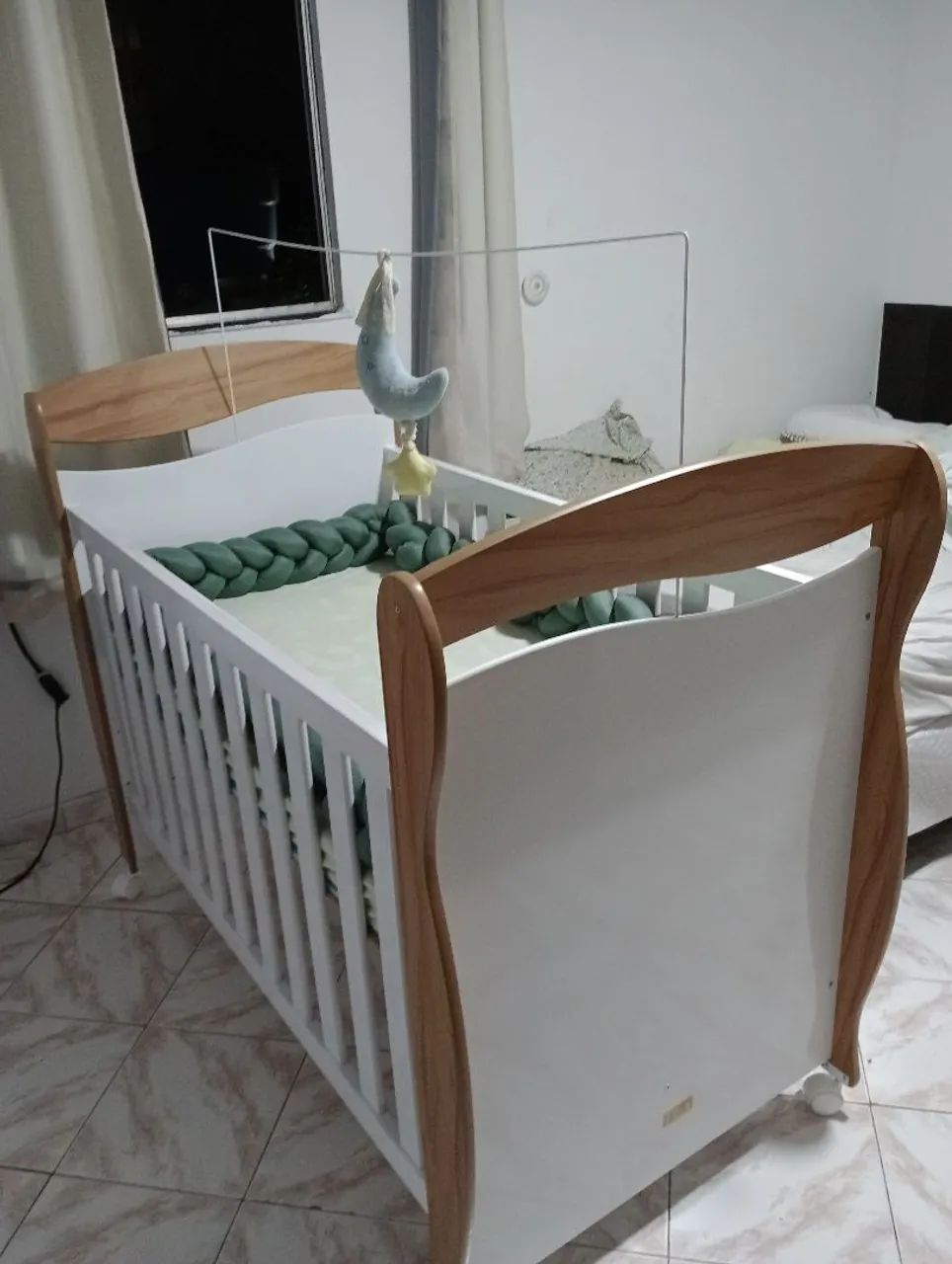 Berço/cama com colchão Ortobom - Foto 4