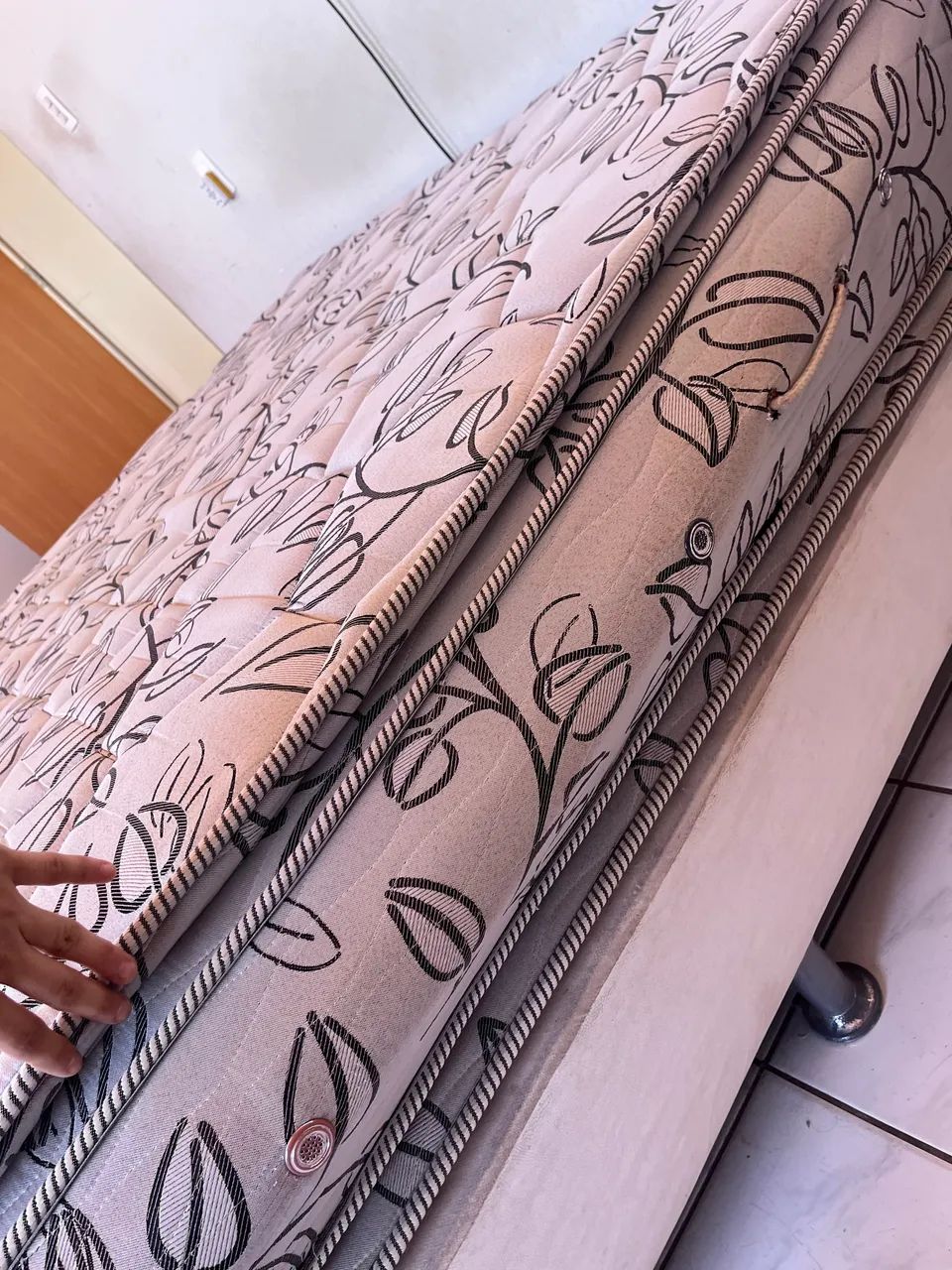 Cama : base box + colchão queen ( ONIX Libre molas ensacadas )  - Foto 4