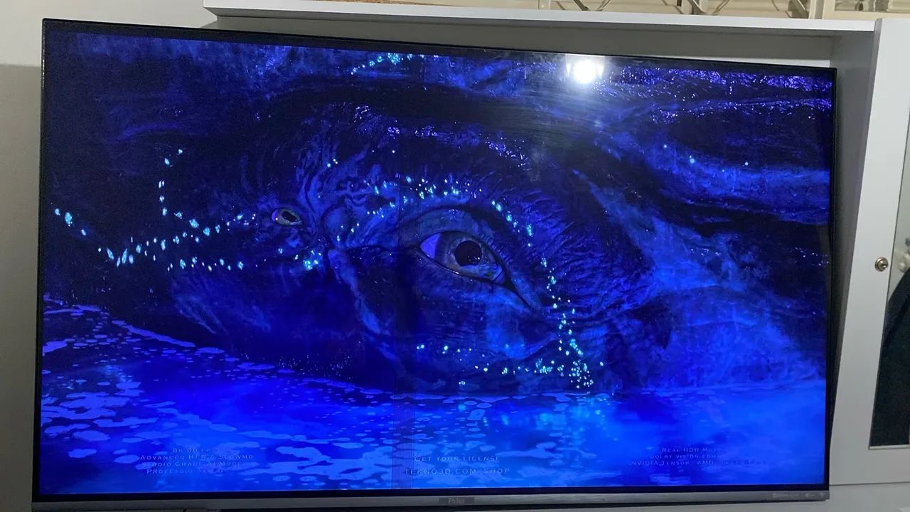 Tv smart 4 k 55 polegadas Philco detalhe imperceptível  - Foto 5