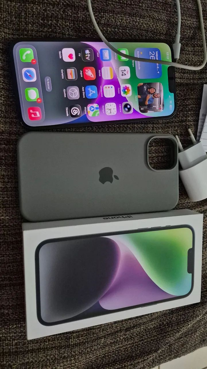 iPhone 14 Plus 128GB Com nota fiscal - Foto 5