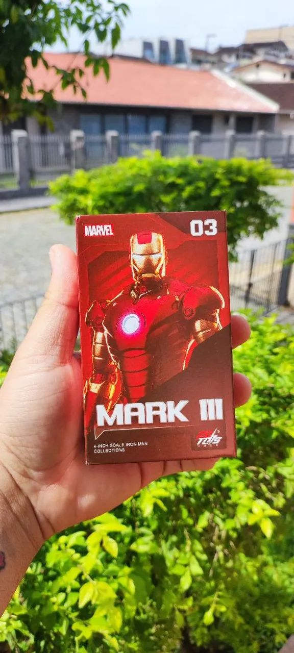 MINIATURA ACTION FIGURE HOMEM DE FERRO