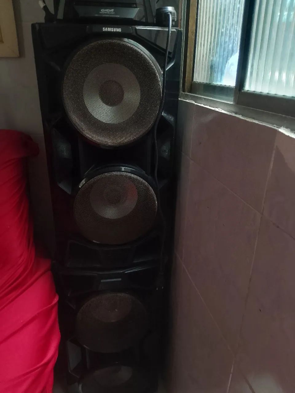 Aparelho de som Samsung com duas caixa  - Foto 3