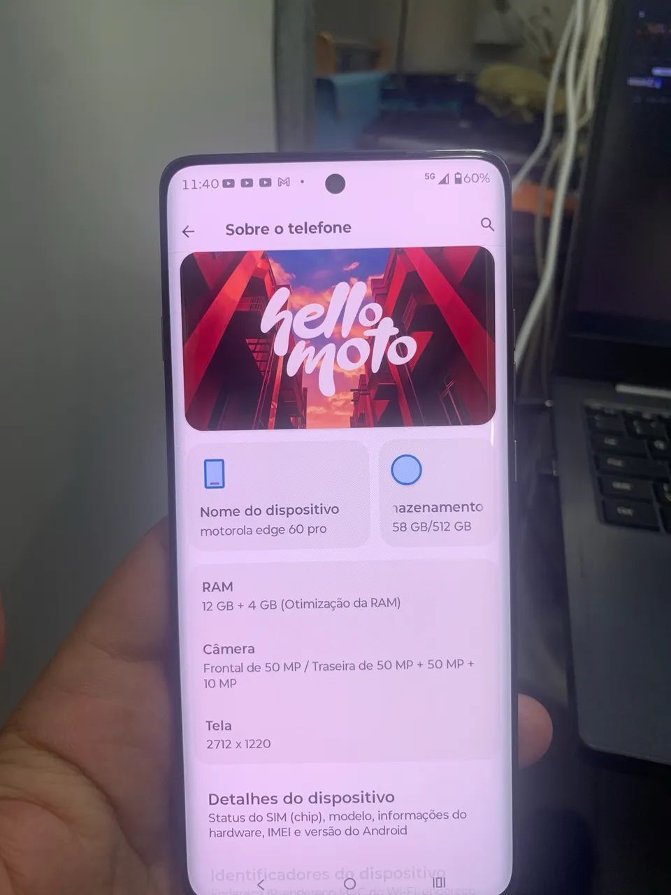 Motorola Edge 60 pro 