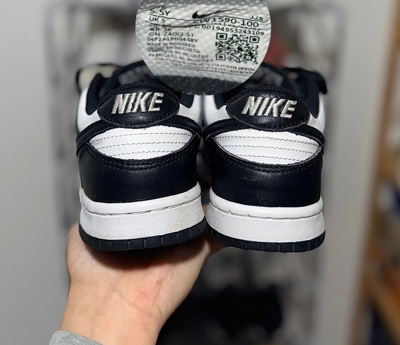 Raro Tênis Nike Dunk Panda Original - Foto 4