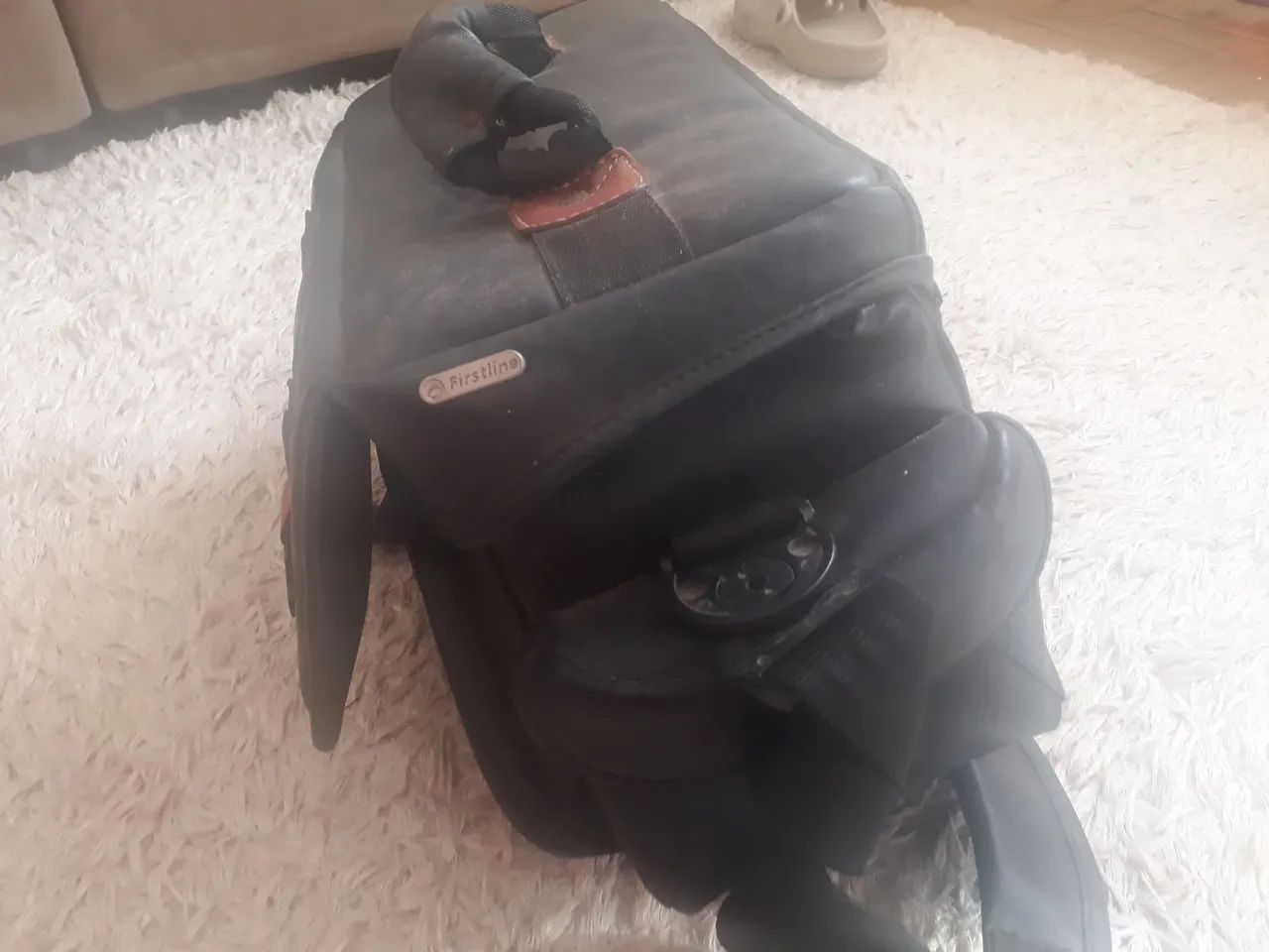 Bolsa de couro  para camera - Foto 2