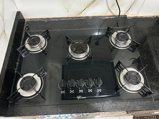 Pia mármore+ fogão cok top + torneira  - Foto 3