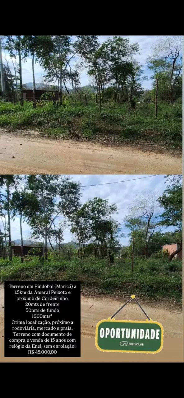 Terreno em maricá 