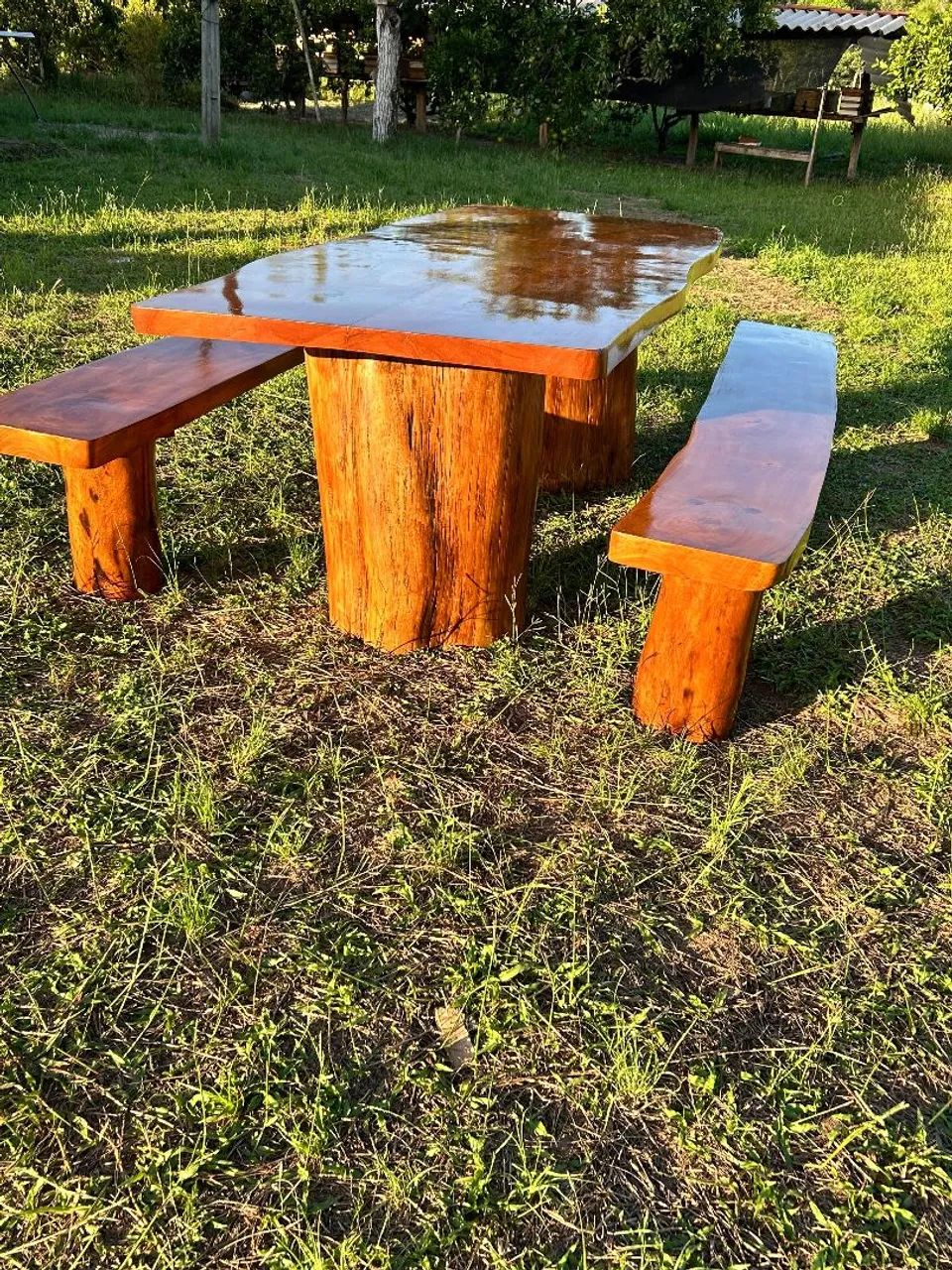 Mesa de Madeira de Jaqueira  - Foto 3