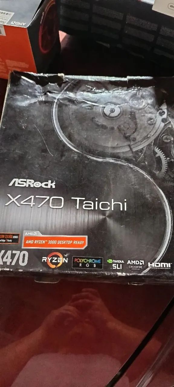 Placa mãe asrock x470 taichi