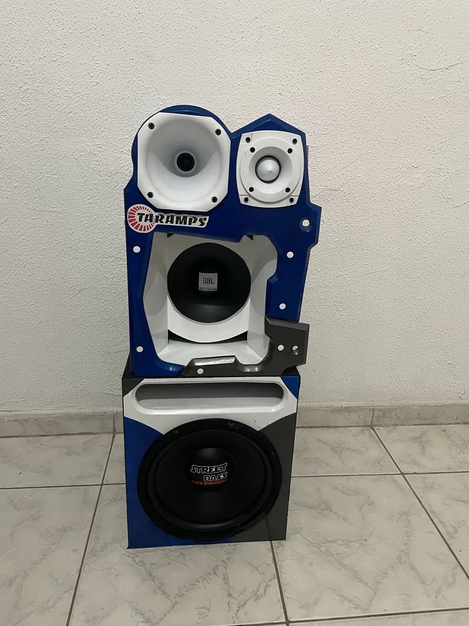 Som quadriway 12 polegadas completo com modulo, fonte e toca cd com bluetooth  - Foto 4