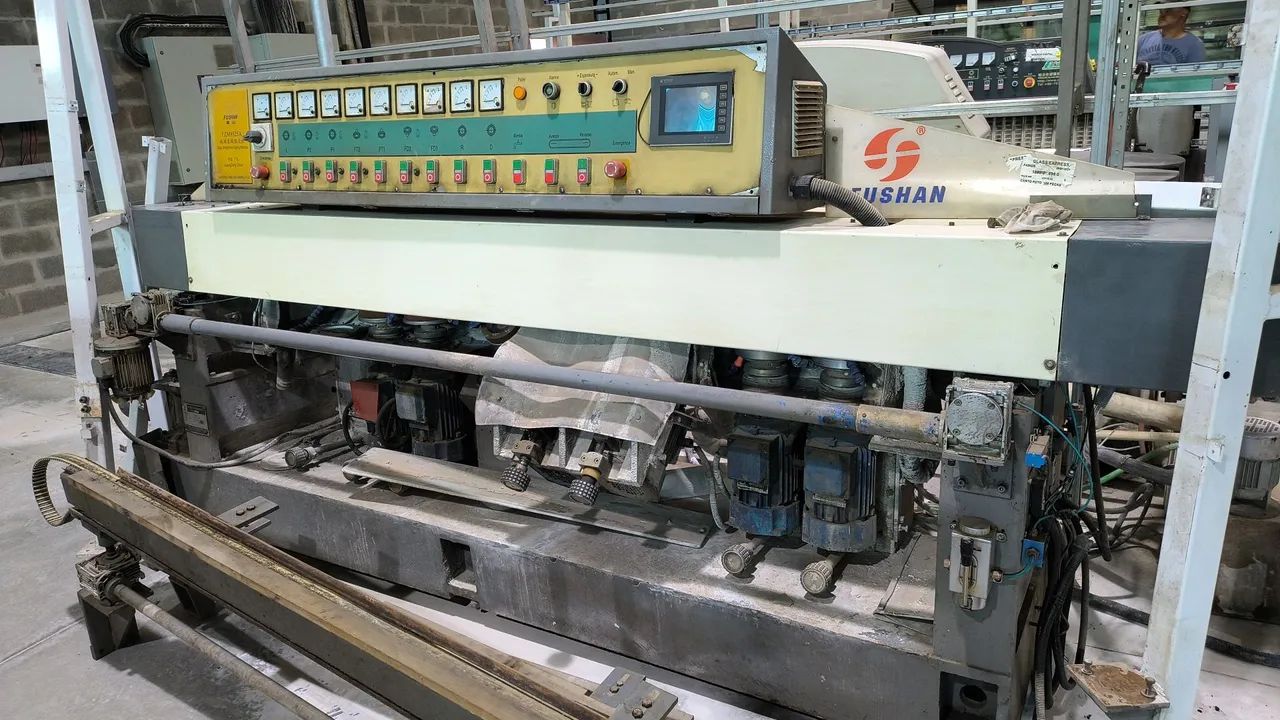 Lapidadora de vidros 8 Rebolos, Chinesa.