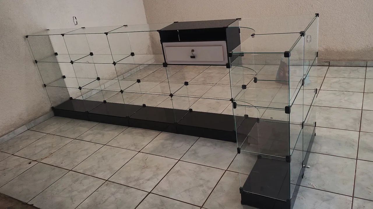 Balcão de vidro modular  - Foto 2