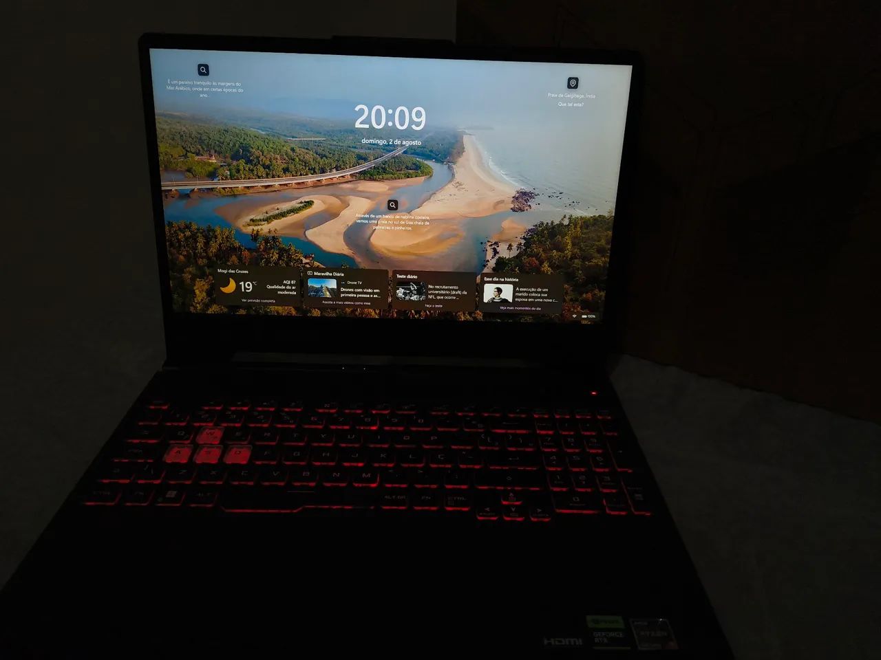 ASUS TUF GAMING A15 (usado 2 vezes) - Foto 2